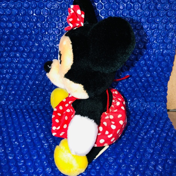 Vintage Minnie Mouse Disney World Theme Park Plush for Shelf Sitting WDW 1990's - Picture 3 of 10